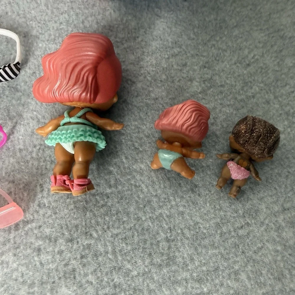 LOL Surprise Doll Babies Accesories Toilet Tour Car Toy Bags Glasses Lot